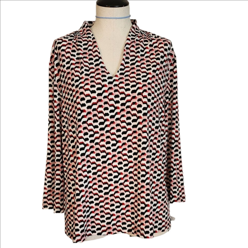 LIZ CLAIBORNE/ NWT'S ROSE QUARTZ TUNIC